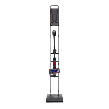 Cordless Vacuum Stand Holder, Steel Base, 4 Hooks