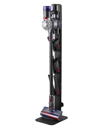 Cordless Vacuum Stand with 6 Hooks, Non-Slip Base
