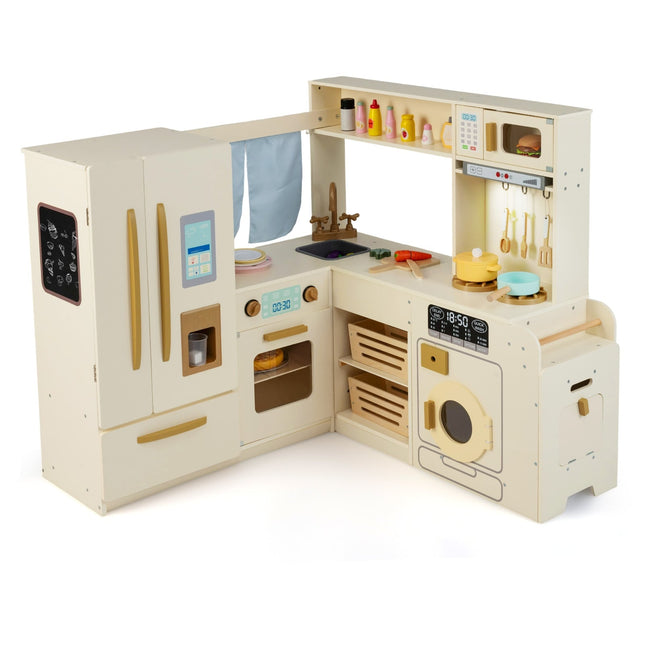 Corner Play Kitchen with Light & Sound, 22 Accessories