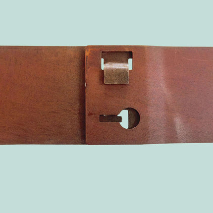 Corten Steel Lawn Edging – Flexible Garden Border