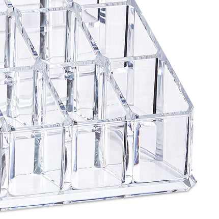 Cosmetic holder in acrylic