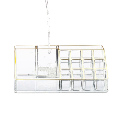 Cosmetic holder in acrylic