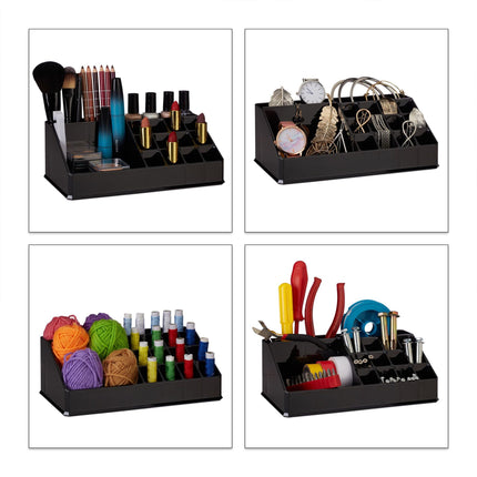 Cosmetic holder in acrylic