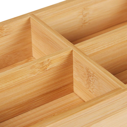 Cosmetic holder in bamboo
