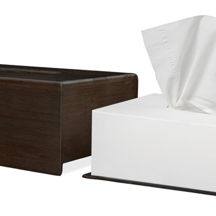 Cosmetic napkin box Bamboo brown