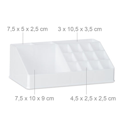 Cosmetics storage with 6 drawers