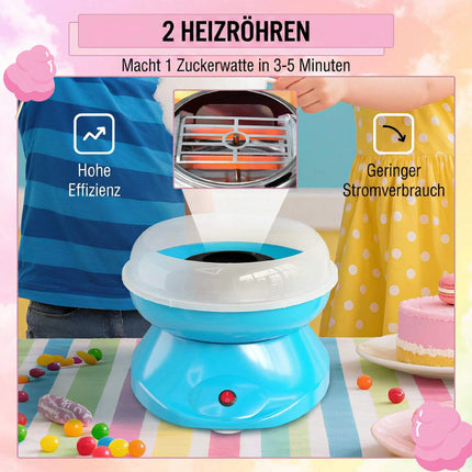 Cotton Candy Machine, 550W Home Maker, 10 Sticks