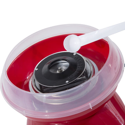 Cotton Candy Maker - Red, Easy Cleaning, Portable Design