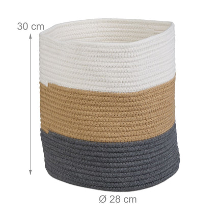 Cotton storage basket