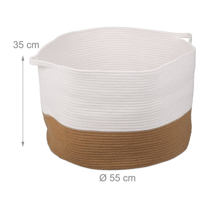 Cotton storage basket