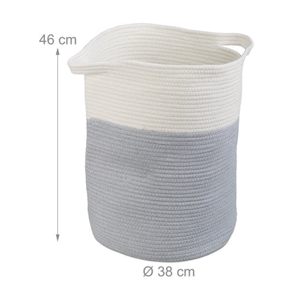 Cotton storage basket
