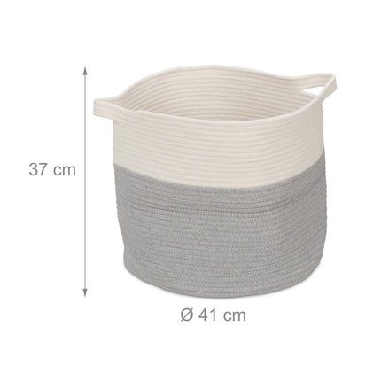 Cotton storage basket