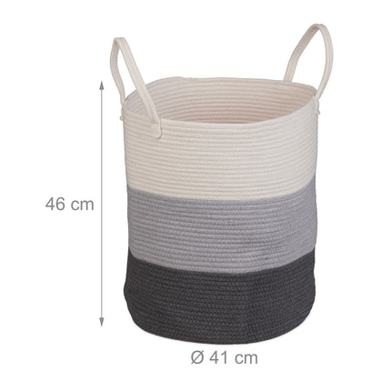 Cotton storage basket