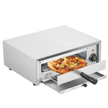 Countertop Electric Pizza Oven, 12-Inch, 1500W, Stainless
