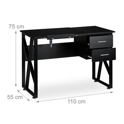 Coverable desk