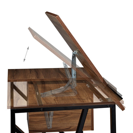 Coverable desk