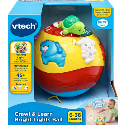 Crawl and Learn Educational Toy Ball for Infants and Toddlers