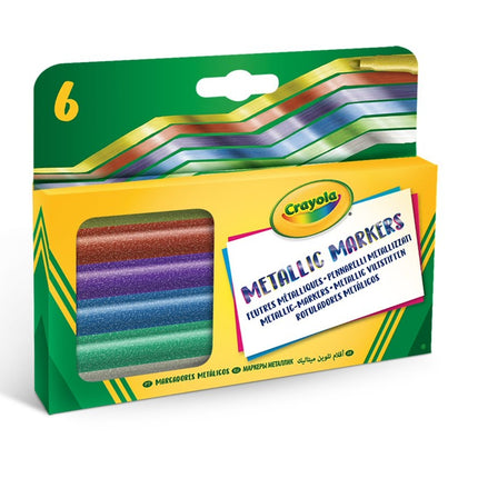 Crayola 6 Metallic Markers
