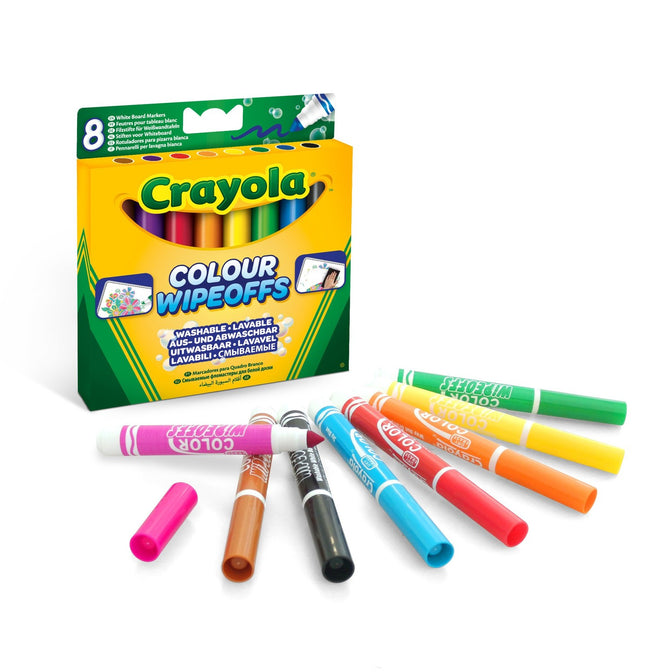 Crayola Markers For Whiteboard, 8 Pcs