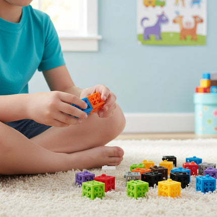 Creative 3D Building Blocks, 160 Pcs, ABS Plastic