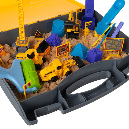 Creative Sand Construction Set with Mobile Sandbox