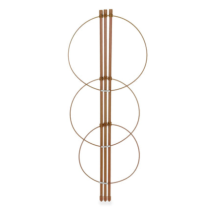 Creeper 45 cm Set of 4 brown