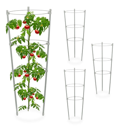 Creeper 45 cm Set of 4 grey