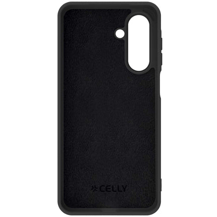 Cromo Soft Case for Samsung Galaxy A18 and A17 5G/4G, Black, Silicone-Coated TPU