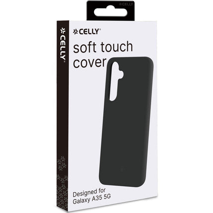 Cromo Soft rubber case Galaxy A35 5G Black