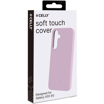 Cromo Soft rubber case Galaxy A55 5G Pink