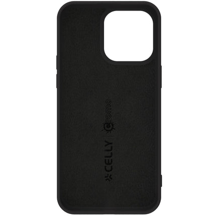 Cromo Soft rubber case iPhone 15 Pro Black