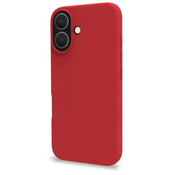 Cromo Soft rubber case iPhone 16e Red