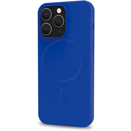 Cromomag Soft rubber case MagSafe iPhone 15 Pro Blue