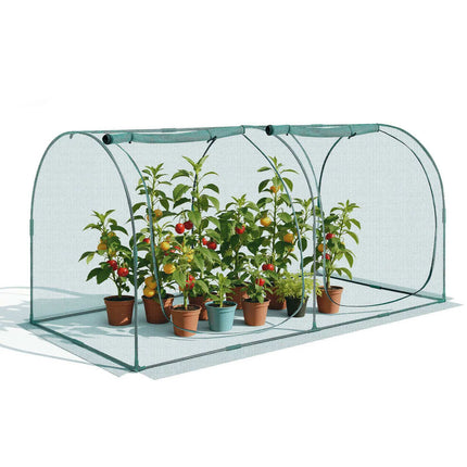Crop Cage 2.48 x 1.2 x 1.2 m, Zippered Mesh Tent