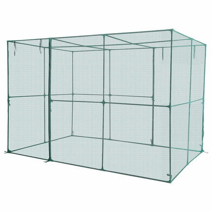 Crop Cage Mesh Plant Tent, Zipper Door, 2.9 x 1.94 x 1.94 m