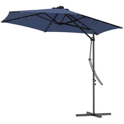 Steel base and lid, dark blue - durable protection