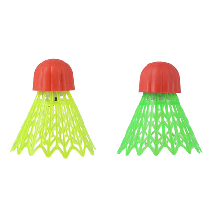 Crossminton Nylon Shuttlecocks with LED, 5 Pack