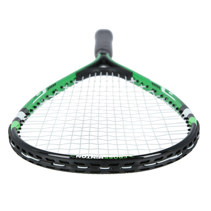 Crossminton Set with 2 Rackets, Shuttlecocks, Green Cover