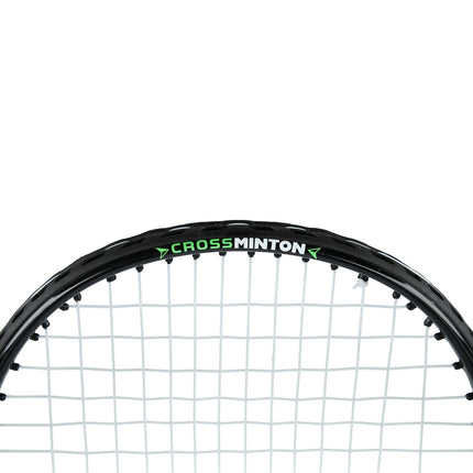 Crossminton Set with 2 Rackets, Shuttlecocks, Green Cover
