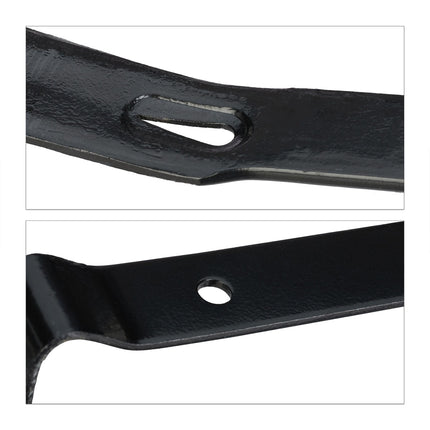 Crowbar and Trim Lever Set – 4 Pieces, Hardened Steel