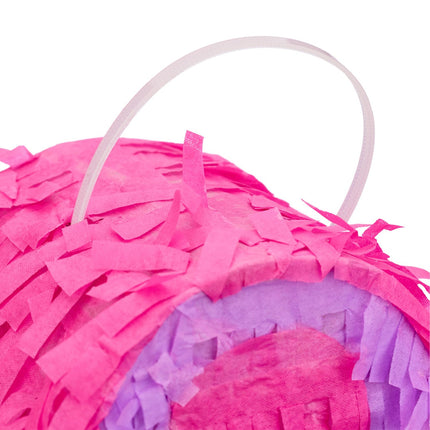 Crown Piñata Set with Stick and Eye Mask