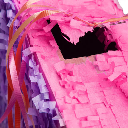 Crown Piñata Set with Stick and Eye Mask
