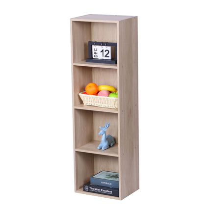 Cube Bookcase, Freestanding Shelf with Non-Slip Feet
