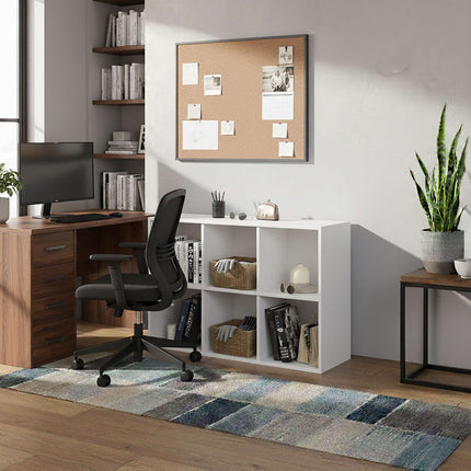 Cube Bookcase – Freestanding Shelf with Open Compartments