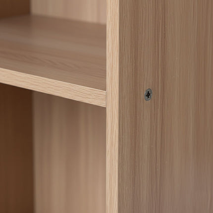 Cube Bookcase with Open Compartments, Freestanding
