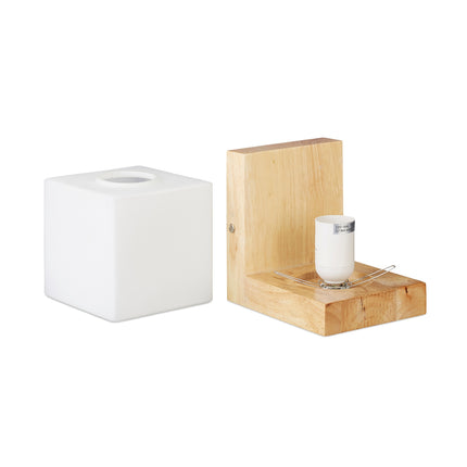 Cube wall lamp