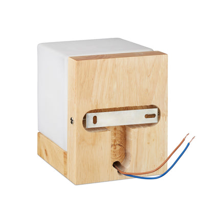 Cube wall lamp