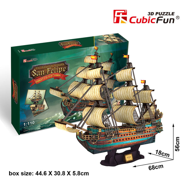 Cubicfun 3D Puzzle Sp. Armada: The San Felipe