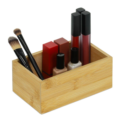 Cuboid box made of bamboo