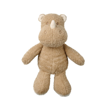 Cuddly Rhino Plush Toy, 37cm Soft Stuffed Animal